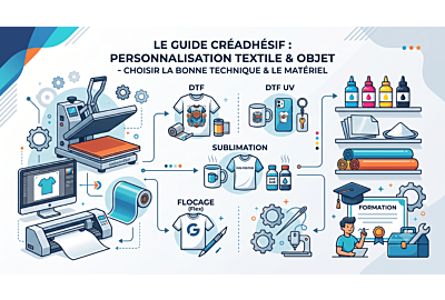 Personnalisation textile : le guide complet.
