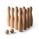 1 ENSEMBLE DE QUILLES EN BOIS VIZA