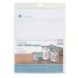 8 feuilles transparentes adhésives imprimables