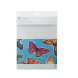 8 FEUILLES ADHESIVES IMPRIMABLES BLANC PAILLETE