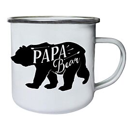  Mug en Acier Emaillé Vintage 10 oz