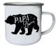  Mug en Acier Emaillé Vintage 10 oz