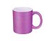 Mug pailleté violet à personnaliser