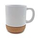 12 Mug en céramique avec base en liège - CORKY