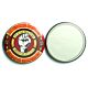 100 badges miroir 50mm
