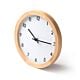 1 HORLOGE MURALE EN BAMBOU KARPE
