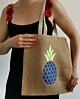 Tote Bag Toile de Jute Madras 