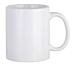 Mug 11 oz Blanc en Céramique Brillant – Oslo – À l’unité