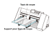 Support de découpe  pour plotter Graphtec CE-7000-40 & 60 