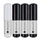 4 Stylos-billes Silhouette Noir & Blanc