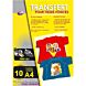 Dark T. Inkjet Transfer 50 sheets A41