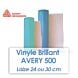 Bobine de Vinyle AVERY 500 Brillant 3/5 ans Laize 24 ou 30 cm - 47 couleurs