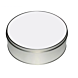 Boite en métal ronde à personnaliser