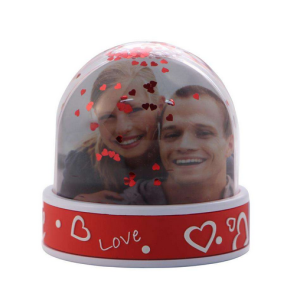 Goodies Photo Lot de 6 Boules à Neige Love 