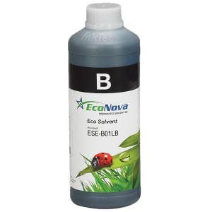 Encre en bouteille Noir 1L Eco-solvant pour imprimantes Roland