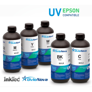 Encre UV InkTec pour têtes Epson DX4, DX5, DX7, i3200 et XP600 - UVIONOVA