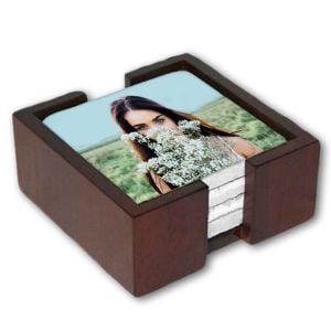 Support pour ranger sous-verre carrés